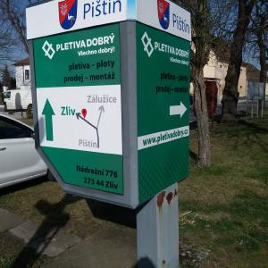 polep telefonní budky PLETIVA DOBRÝ polep telefonní budky PLETIVA DOBRÝ